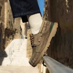 Men Satorisan Moccasins^Earth Premium