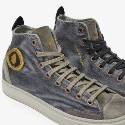 Men Satorisan Trainers^Koto Mid Cotton Vintage