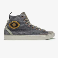 Men Satorisan Trainers^Koto Mid Cotton Vintage