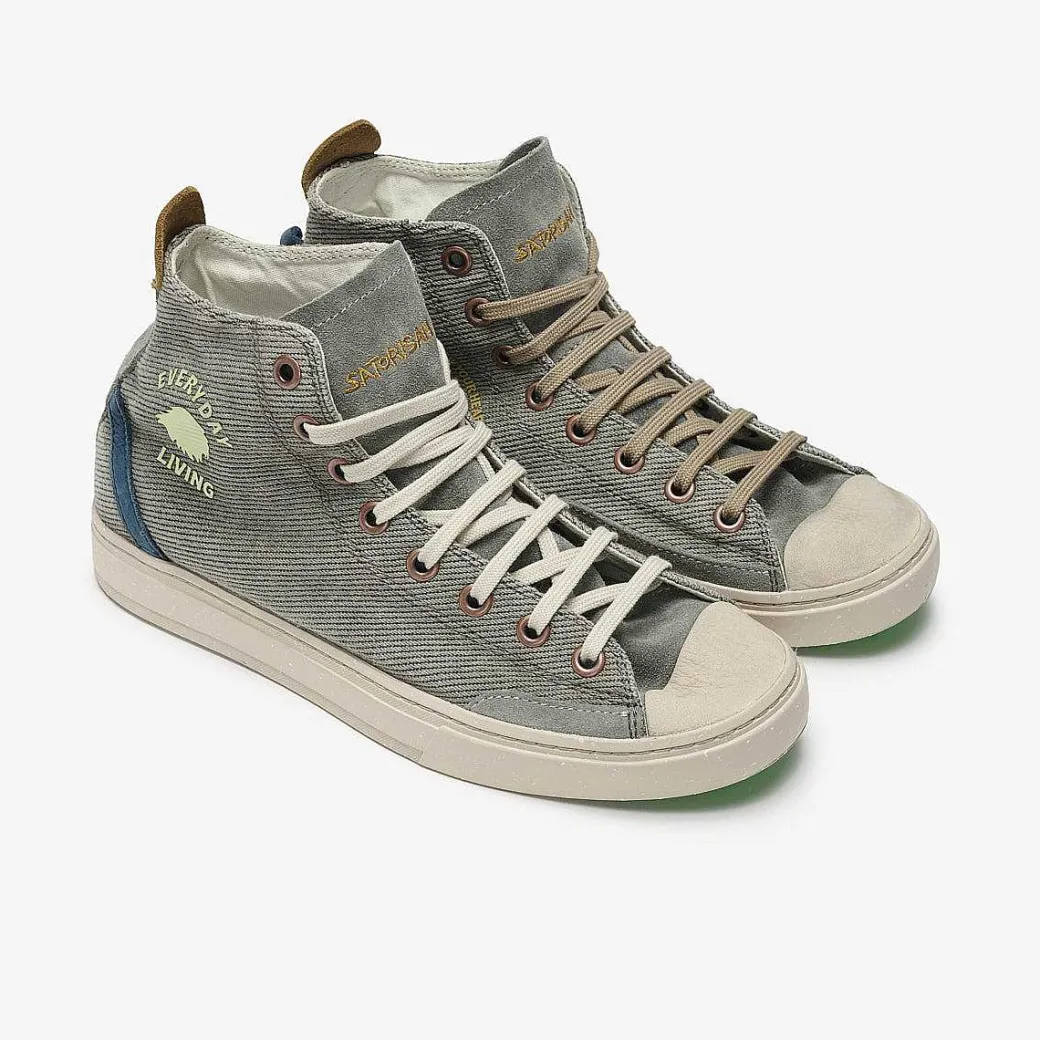 Men Satorisan Trainers^Koto Mid Cotton Vintage