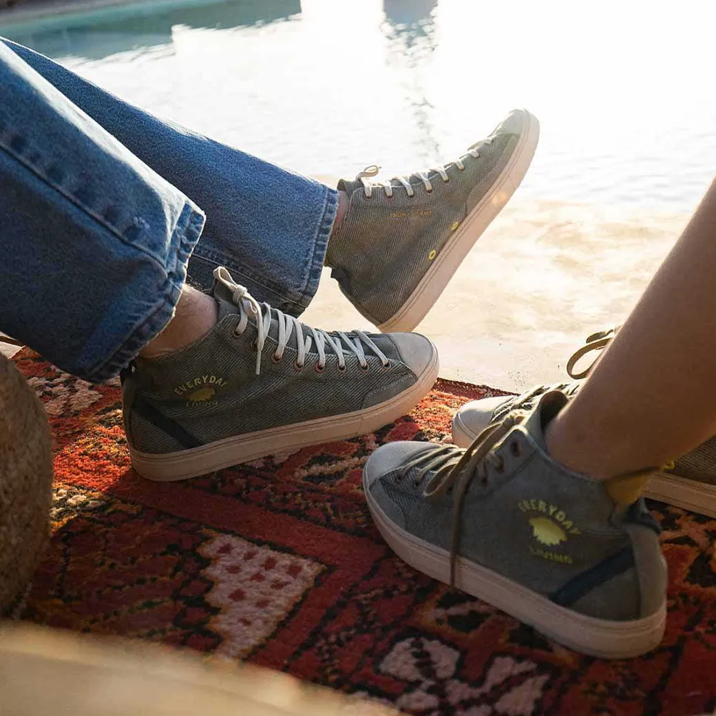 Men Satorisan Trainers^Koto Mid Cotton Vintage