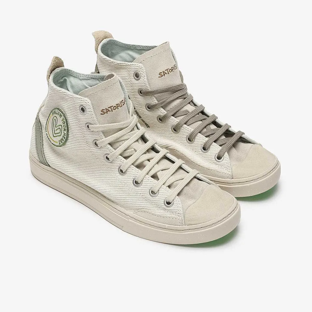 Men Satorisan Trainers^Koto Mid Cotton Vintage