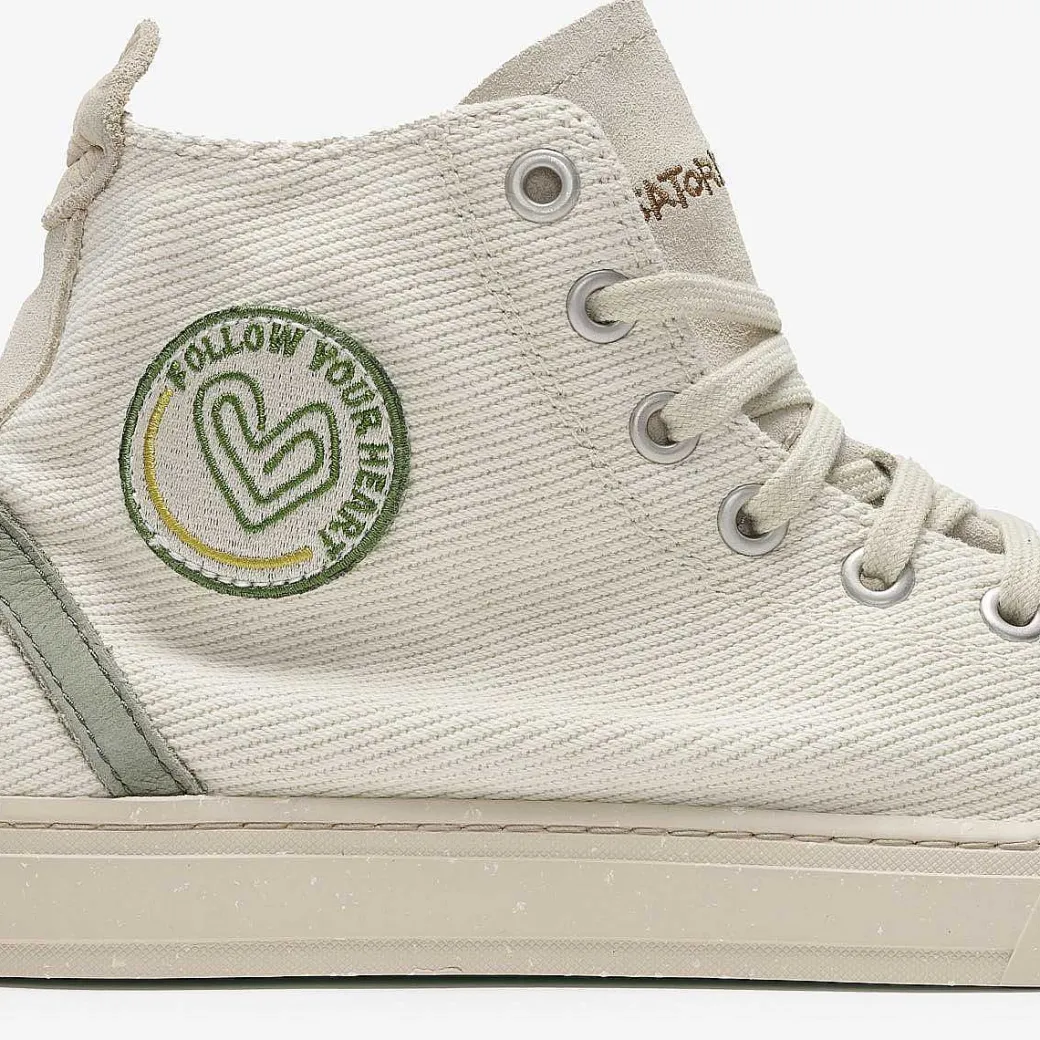Men Satorisan Trainers^Koto Mid Cotton Vintage