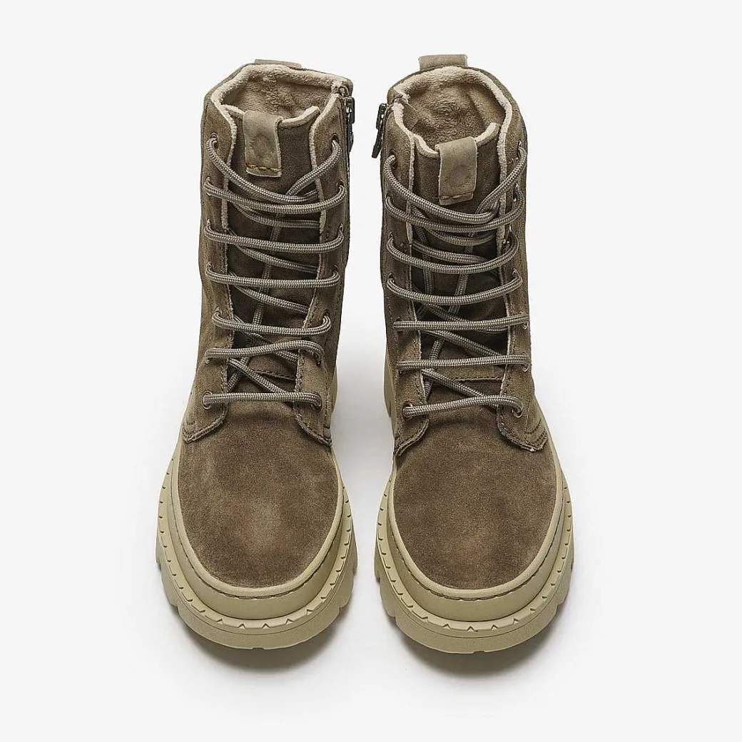 Women Satorisan Boots^Unalome Laces Suede