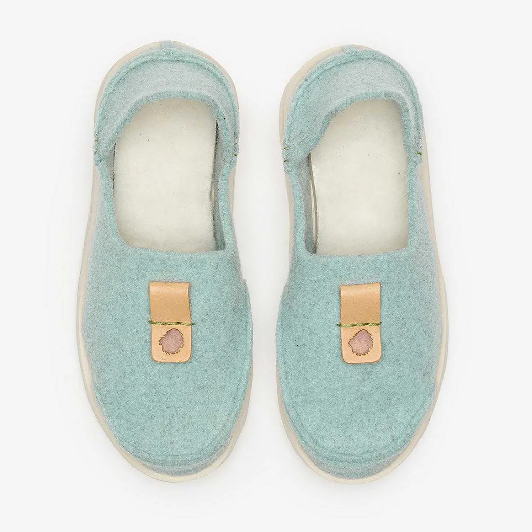 Women Satorisan Slip On^Uwabaki Wool