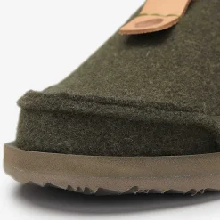 Men Satorisan Slip On^Uwabaki Wool