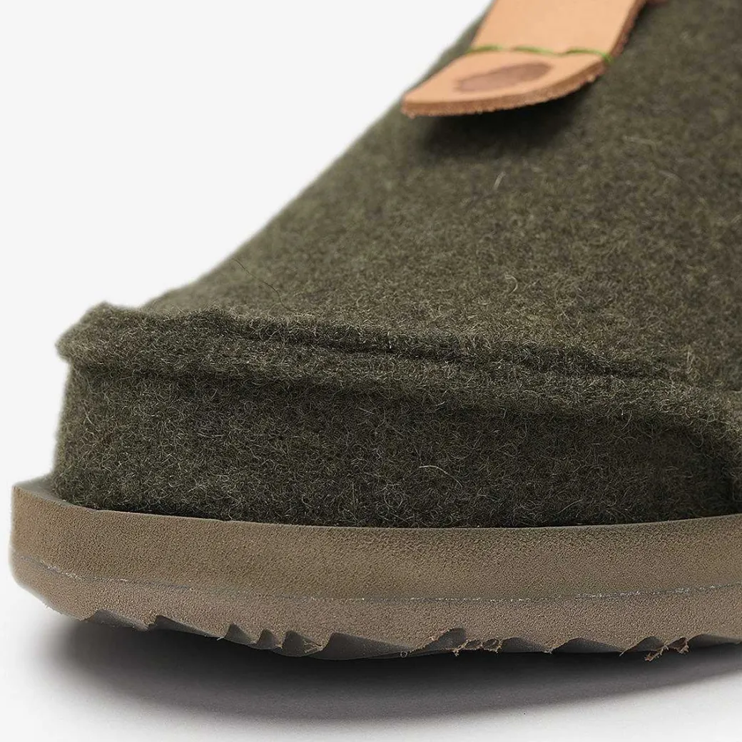 Men Satorisan Slip On^Uwabaki Wool