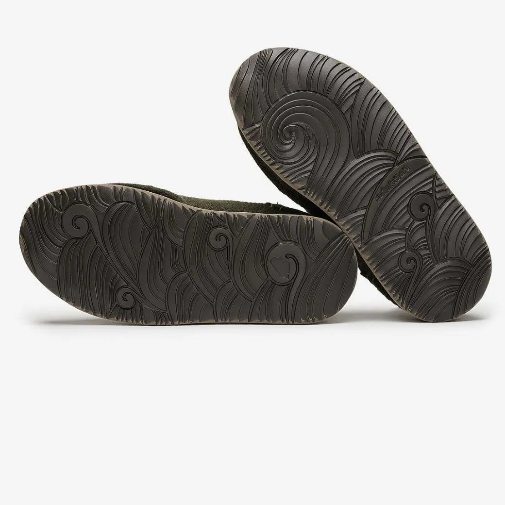 Men Satorisan Slip On^Uwabaki Wool
