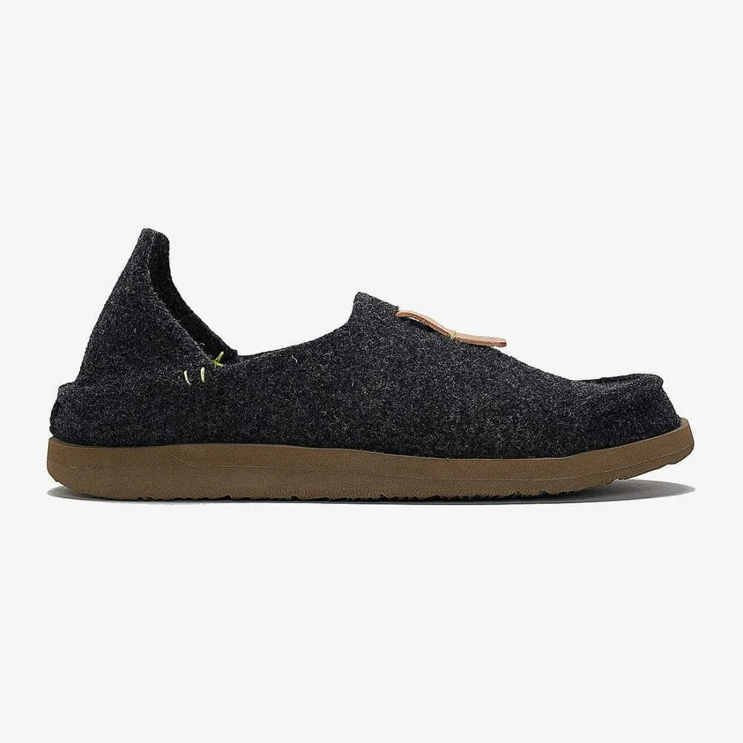 Men Satorisan Slip On^Uwabaki Wool