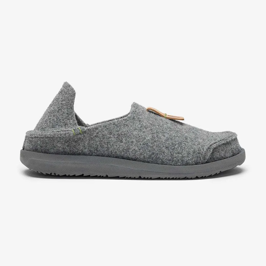Men Satorisan Slip On^Uwabaki Wool