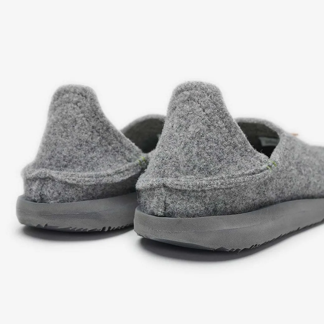 Men Satorisan Slip On^Uwabaki Wool