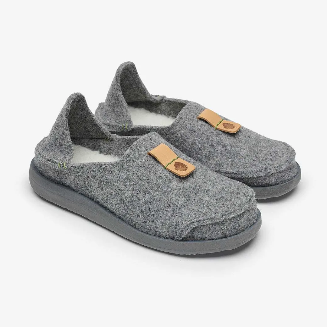Men Satorisan Slip On^Uwabaki Wool